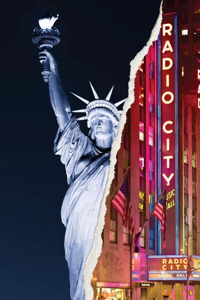 Statue Of Liberty: Liberty Night by Philippe Hugonnard