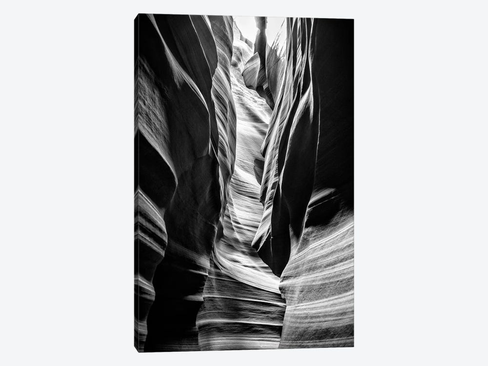 Black Arizona Series - The Antelope Canyon Natural Wonder I by Philippe Hugonnard 1-piece Canvas Art Print