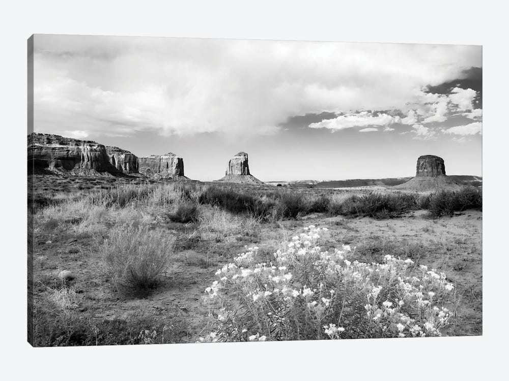 Black Arizona Series - The Monument Valley by Philippe Hugonnard 1-piece Canvas Wall Art