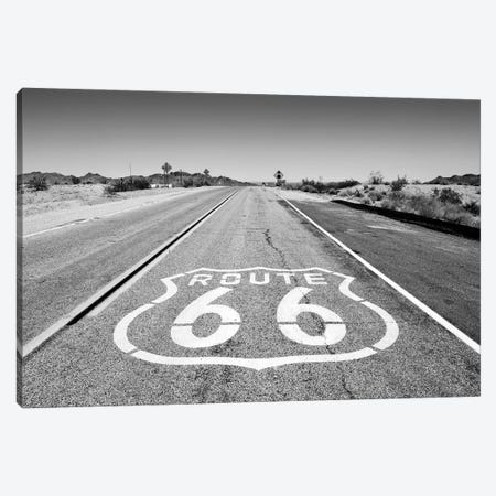 Black Arizona Series - Route 66 Canvas Print #PHD1610} by Philippe Hugonnard Canvas Art