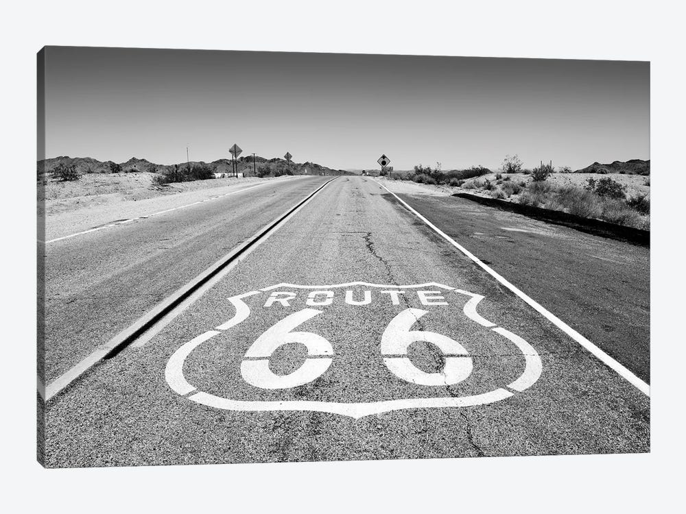 Black Arizona Series - Route 66 by Philippe Hugonnard 1-piece Art Print