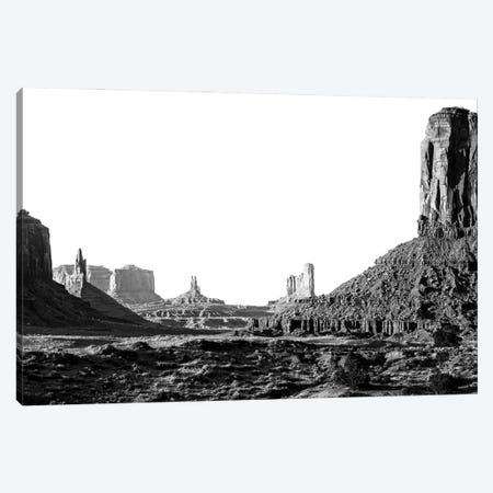 Black Arizona Series - Monument Valley XV Canvas Print #PHD1611} by Philippe Hugonnard Canvas Artwork