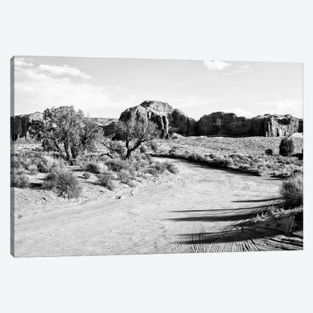 Black Arizona Series - Monument Valley Path Canvas Print #PHD1623} by Philippe Hugonnard Canvas Print