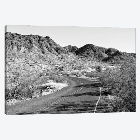 Black Arizona Series - On The Road III Canvas Print #PHD1630} by Philippe Hugonnard Canvas Artwork