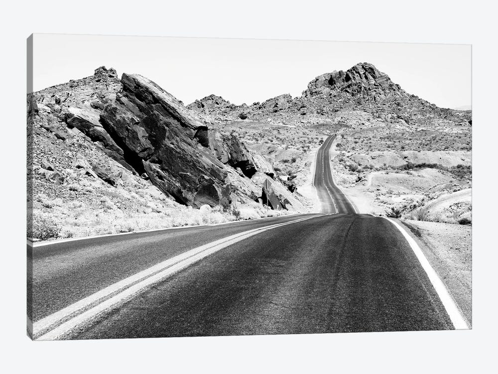 Black Arizona Series - One Road by Philippe Hugonnard 1-piece Canvas Artwork