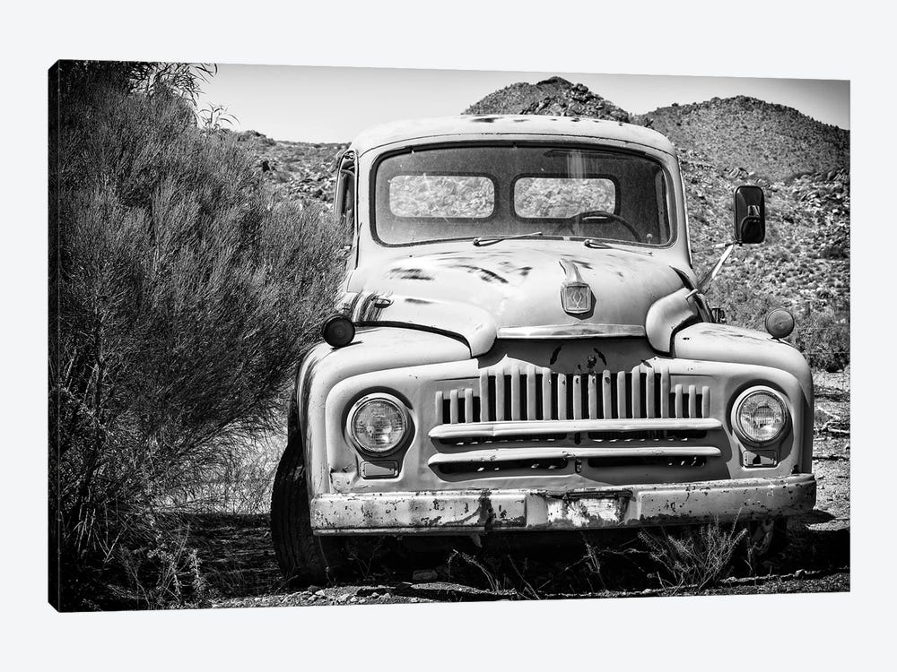 Black Arizona Series - Old Truck by Philippe Hugonnard 1-piece Canvas Art Print