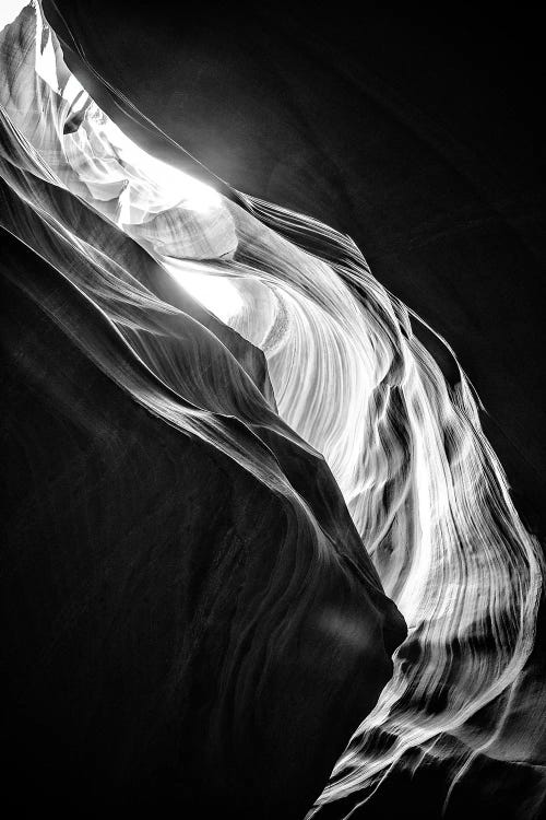 Black Arizona Series - The Antelope Canyon Natural Wonder IX