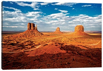 Monument Valley I Canvas Art Print - Desert Landscape Photography