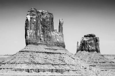 West and East Mitten Butte Monument Valley II by Philippe Hugonnard art print