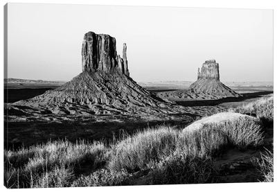 Black Arizona Series - The Monument Valley II Canvas Art Print