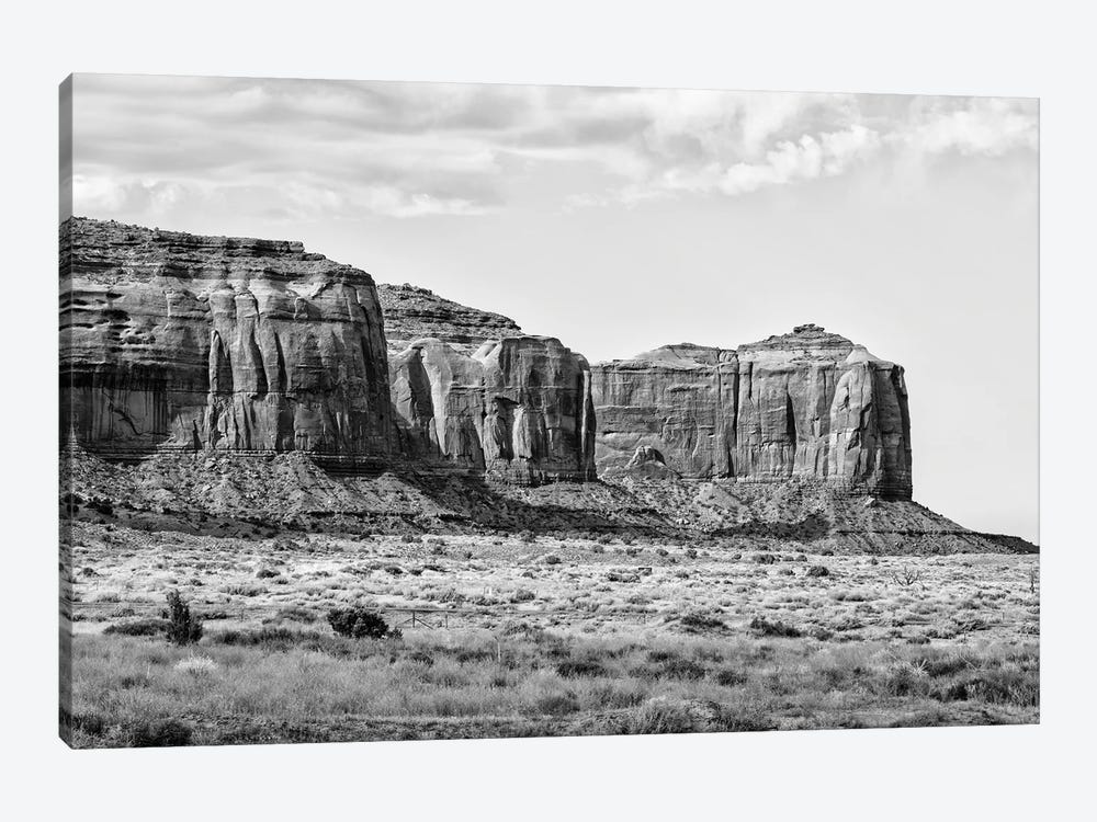 Black Arizona Series - Sentinel Mesa Monument Valley by Philippe Hugonnard 1-piece Canvas Art Print