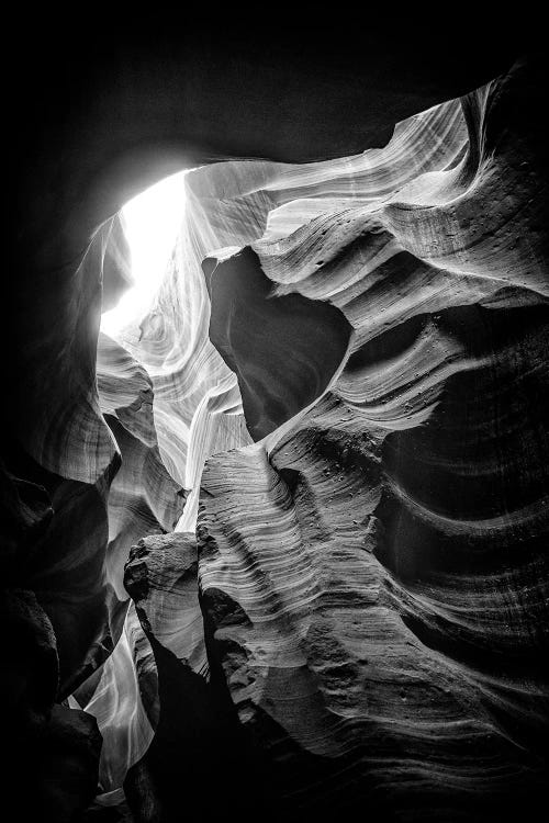 Black Arizona Series - The Antelope Canyon Natural Wonder X