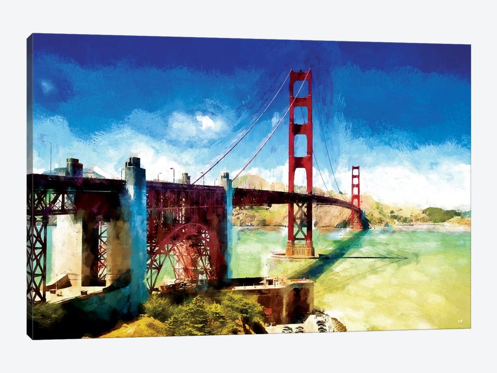 The Golden Gate Bridge by Philippe Hugonnard 1-piece Art Print