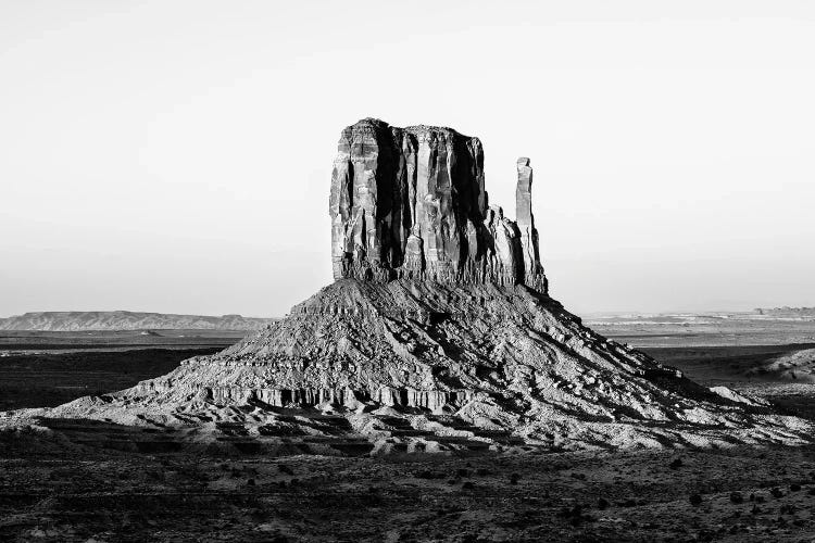 Black Arizona Series - West Mitten Butte Monument Valley III