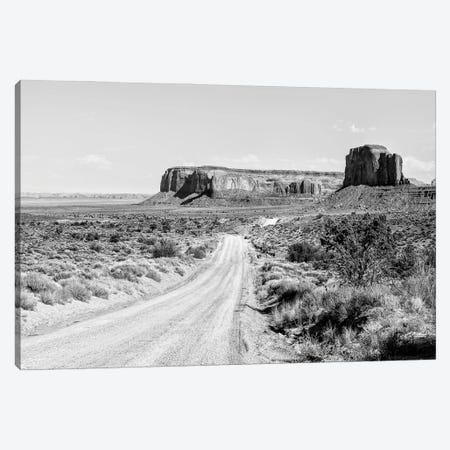 Black Arizona Series - Dirt Road Canvas Print #PHD1674} by Philippe Hugonnard Art Print