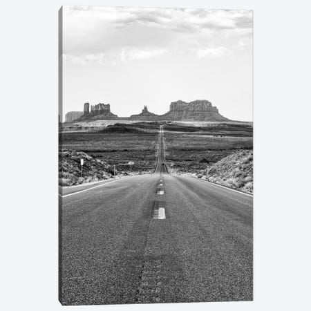 Black Arizona Series - Towards  Monument Valley Canvas Print #PHD1675} by Philippe Hugonnard Canvas Art Print