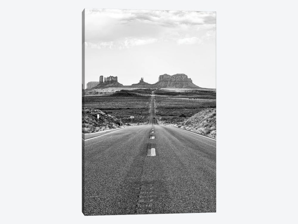 Black Arizona Series - Towards  Monument Valley by Philippe Hugonnard 1-piece Canvas Artwork