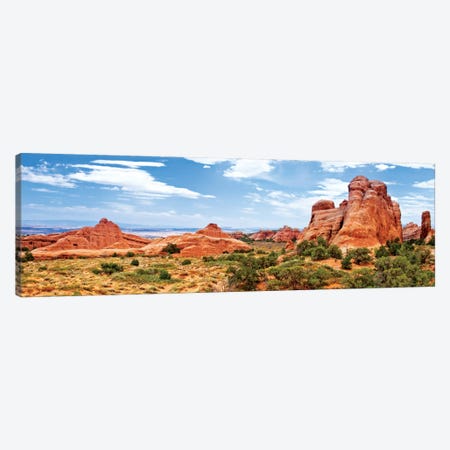 Rock Formations, Arches National Park, Moab, Utah, USA Canvas Print #PHD167} by Philippe Hugonnard Canvas Artwork