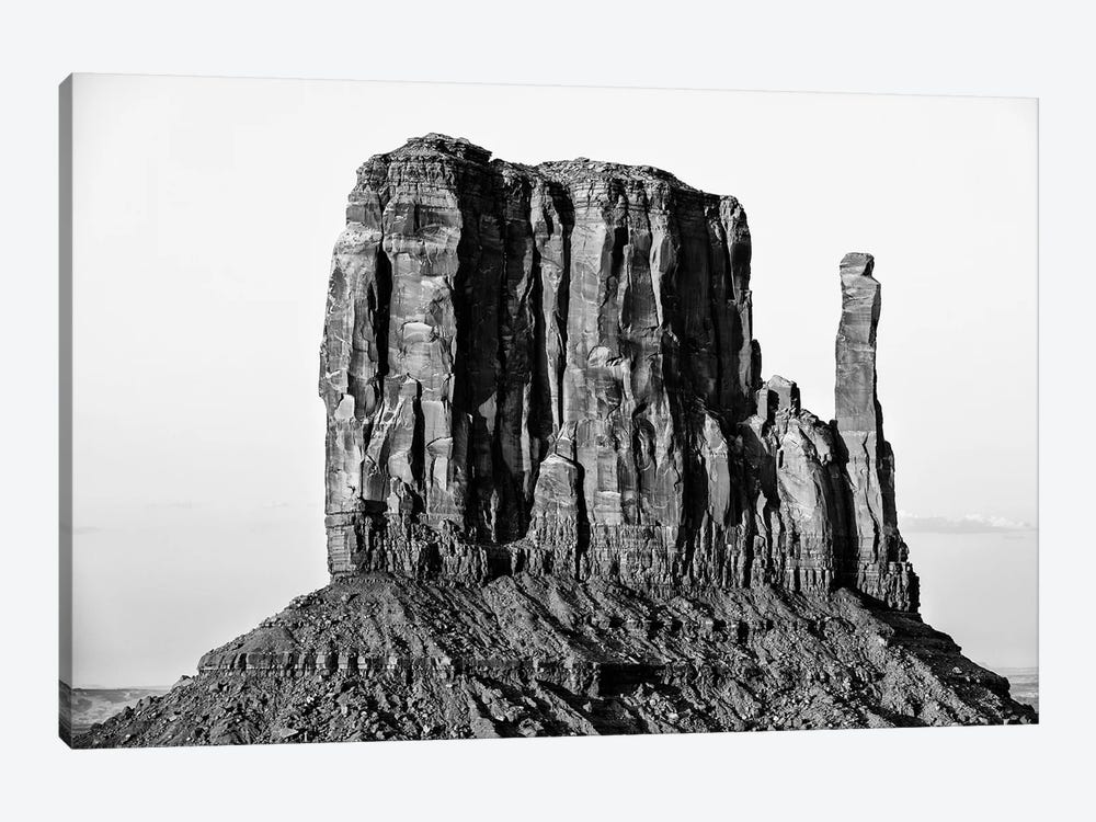 Black Arizona Series - The West Mitten Butte Monument Valley by Philippe Hugonnard 1-piece Canvas Wall Art