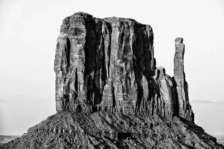 Black Arizona Series - The West Mitten Butte Monument Valley