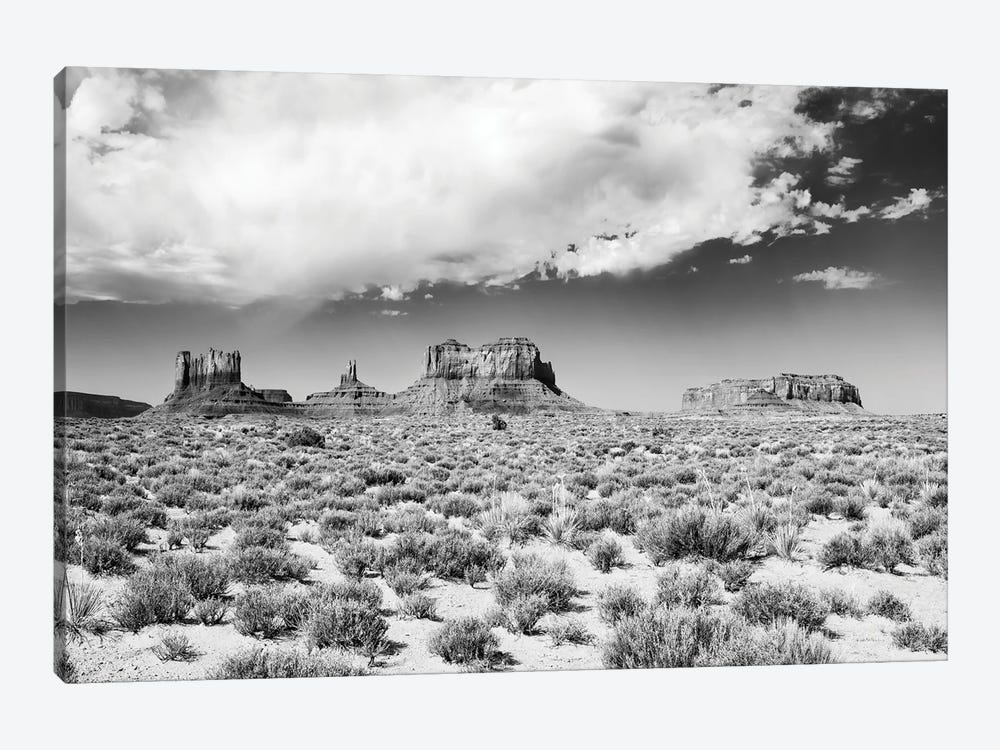 Black Arizona Series - Famous Monument Valley by Philippe Hugonnard 1-piece Canvas Art