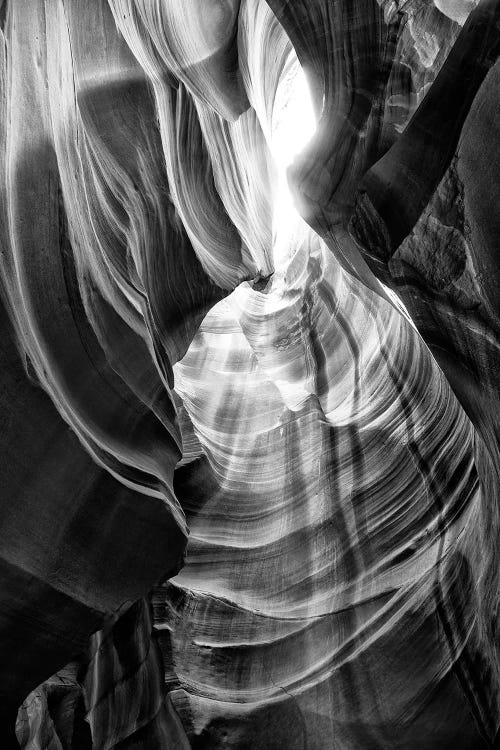 Black Arizona Series - Antelope Canyon Natural Wonder XI