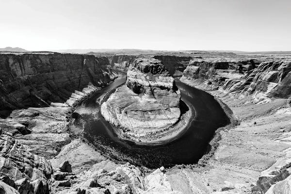 Arizona: Black Arizona Series - Horseshoe Bend by Philippe Hugonnard