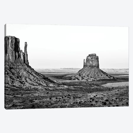 Black Arizona Series - Monument Valley Navajo Tribal Park III Canvas Print #PHD1704} by Philippe Hugonnard Canvas Art Print