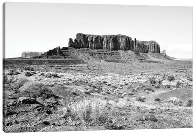 Black Arizona Series - Monument Valley Navajo Tribal Park IV Canvas Art Print