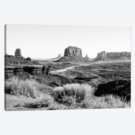 Black Arizona Series - Amazing Monument Valley II Canvas Print #PHD1710} by Philippe Hugonnard Canvas Art Print