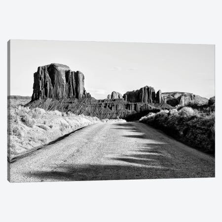 Black Arizona Series - Monument Valley Navajo Tribal Park V Canvas Print #PHD1713} by Philippe Hugonnard Canvas Art Print