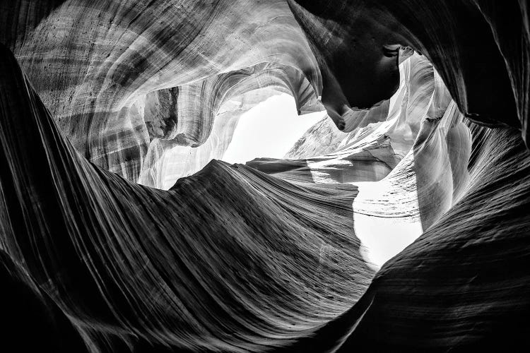 Black Arizona Series - The Antelope Canyon Natural Wonder XV