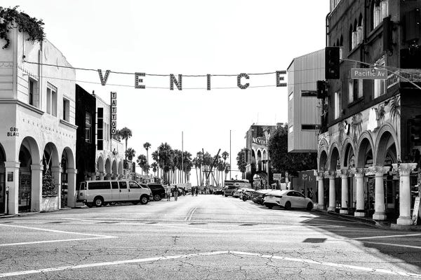 Signs: Venice Pacific Avenue by Philippe Hugonnard