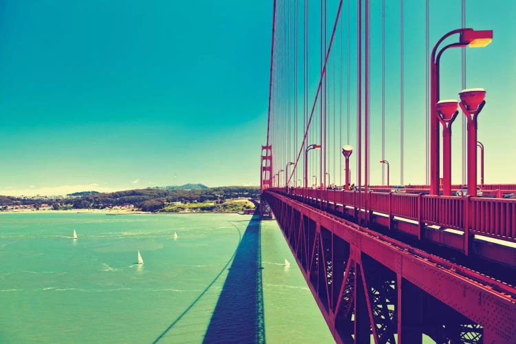 The Golden Gate Bridge by Philippe Hugonnard wall art