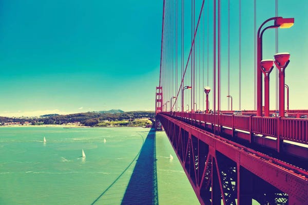 San Francisco: The Golden Gate Bridge by Philippe Hugonnard