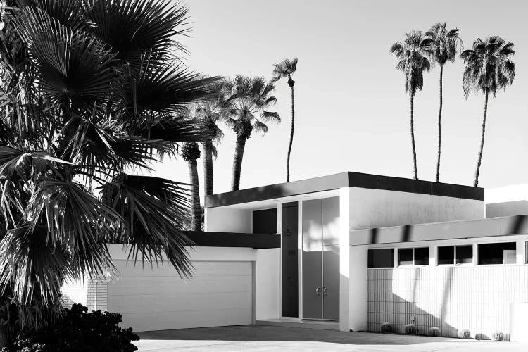 Black California Series - Palm Springs House by Philippe Hugonnard wall art