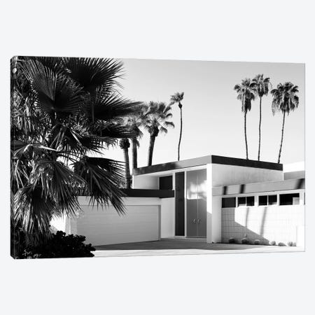 Black California Series - Palm Springs House Canvas Print #PHD1737} by Philippe Hugonnard Canvas Art