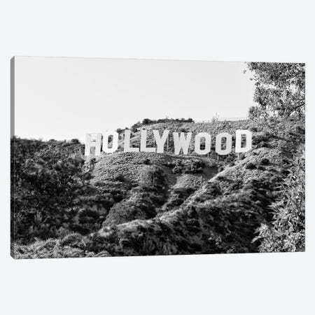 Black California Series - The Hollywood Sign Canvas Print #PHD1738} by Philippe Hugonnard Canvas Print