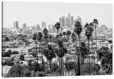 Black California Series - Los Angeles Canvas Art Print - Los Angeles Art