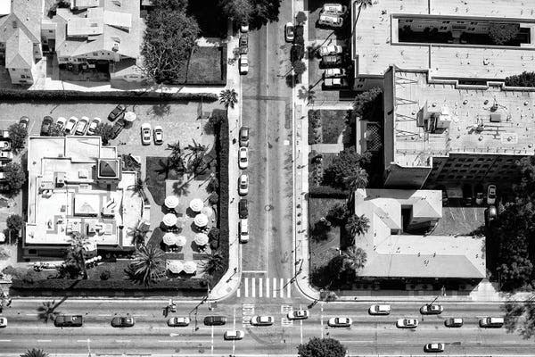 Los Angeles: Black California Series - Crossing L.A by Philippe Hugonnard