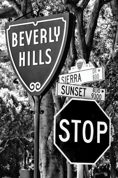 Beverly Hills: Beverly Hills Sign by Philippe Hugonnard