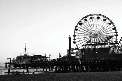 Santa Monica Pacific Park by Philippe Hugonnard art print