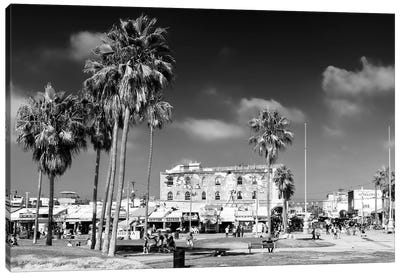 Black California Series - Venice Beach Canvas Art Print