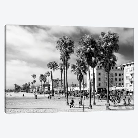 Black California Series - Venice On The Beach Canvas Print #PHD1758} by Philippe Hugonnard Canvas Print