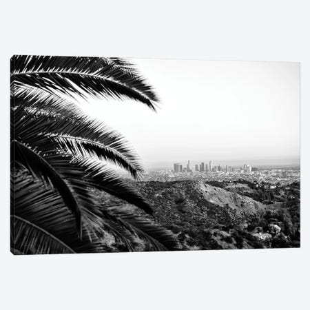 Black California Series - View Of Los Angeles Canvas Print #PHD1760} by Philippe Hugonnard Canvas Artwork