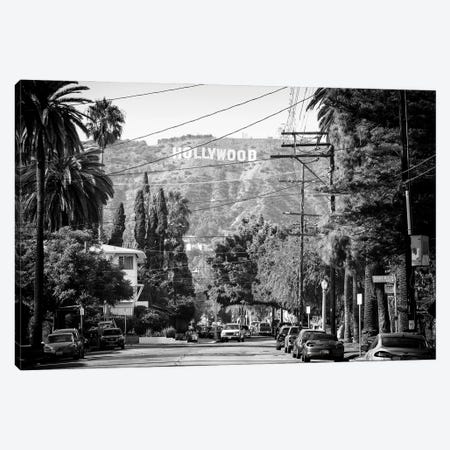 Black California Series - Los Angeles Downtown I Canvas Print #PHD1761} by Philippe Hugonnard Canvas Art