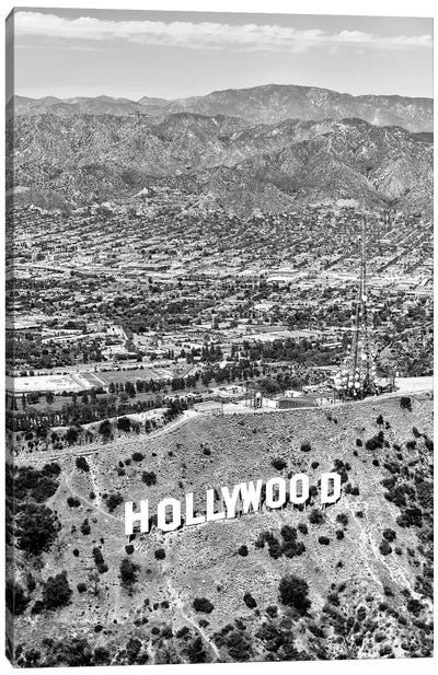 Black California Series - L.A Sky View Canvas Art Print - Los Angeles Art