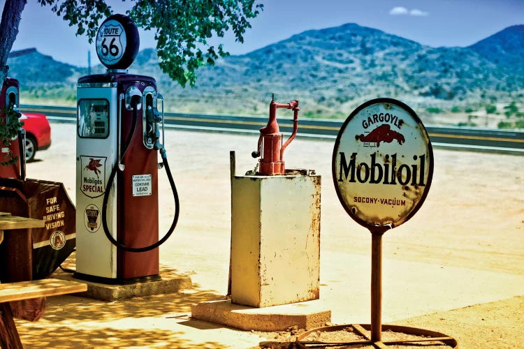 View From A Gas Station Along U.S. Route 66