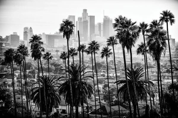 Large Photography - Canvas Prints: Los Angeles Skyline by Philippe Hugonnard