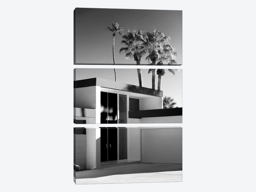 Black California Series - Palm Springs Modern Design by Philippe Hugonnard 3-piece Canvas Artwork